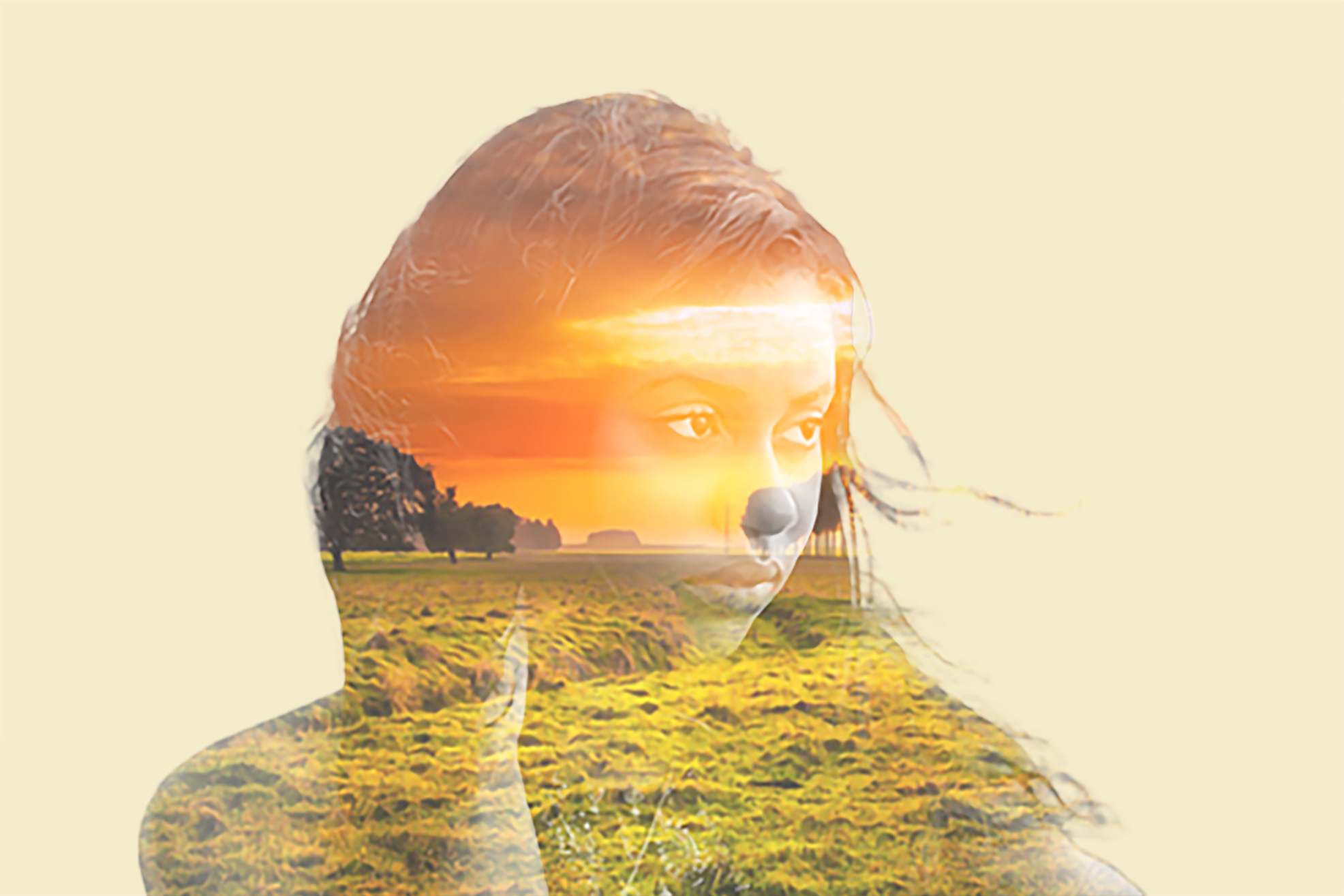 foto con doble exposición