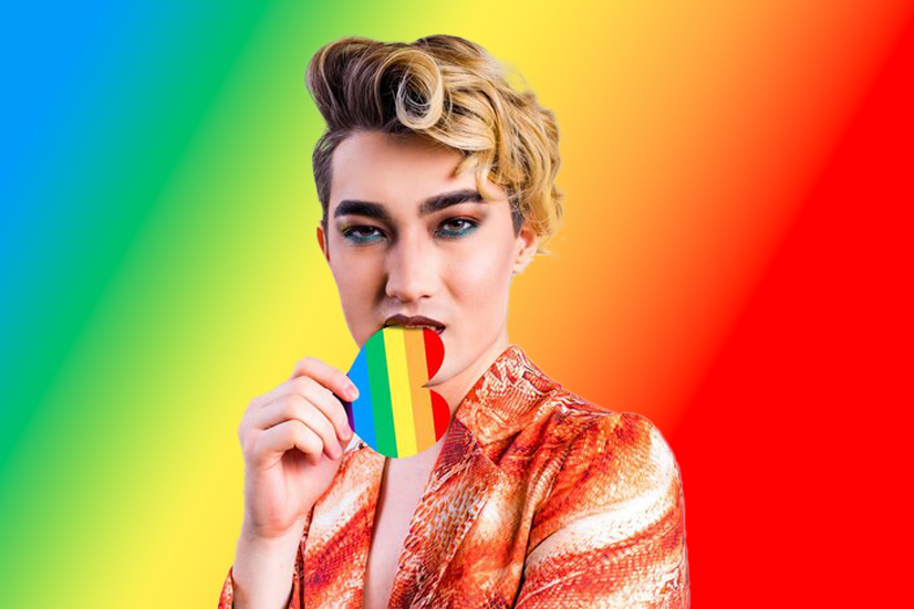 chico con selección de cabello